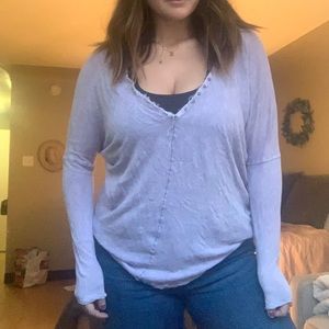 Free People Long Sleeve Tee
